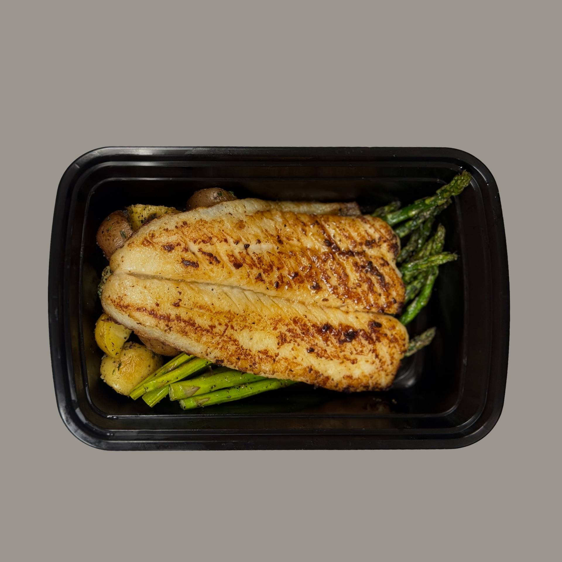 Grilled White Fish Plate