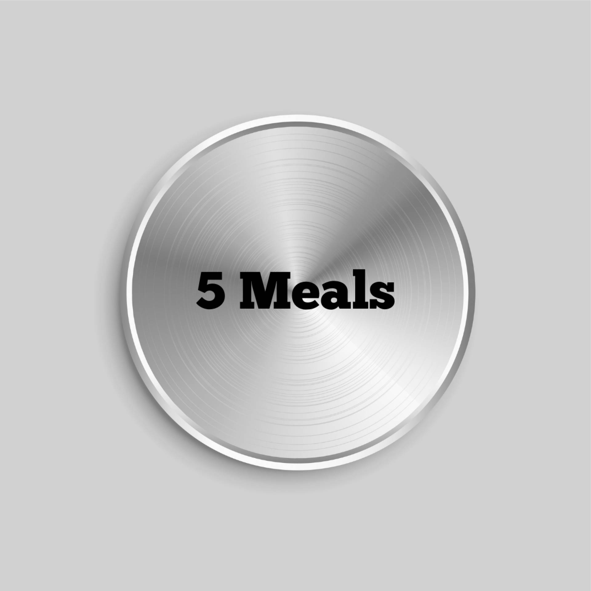 Silver Tier - 5 Meals