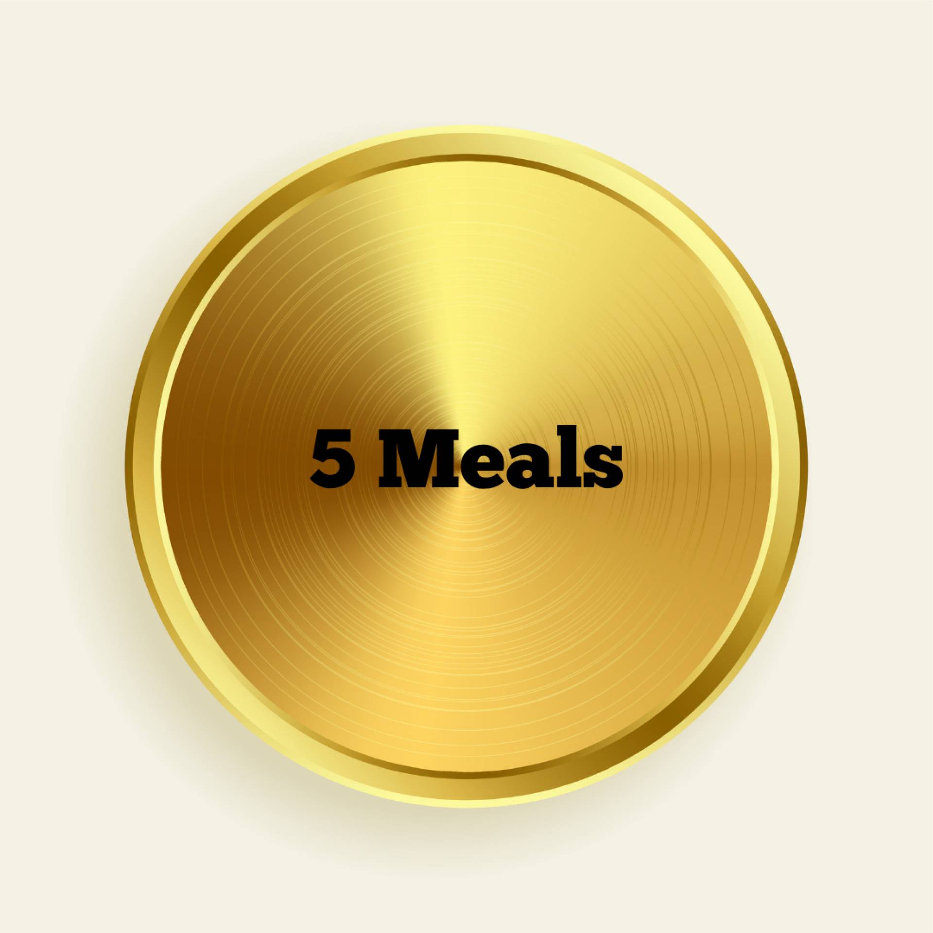 Gold Tier - 5 Meals